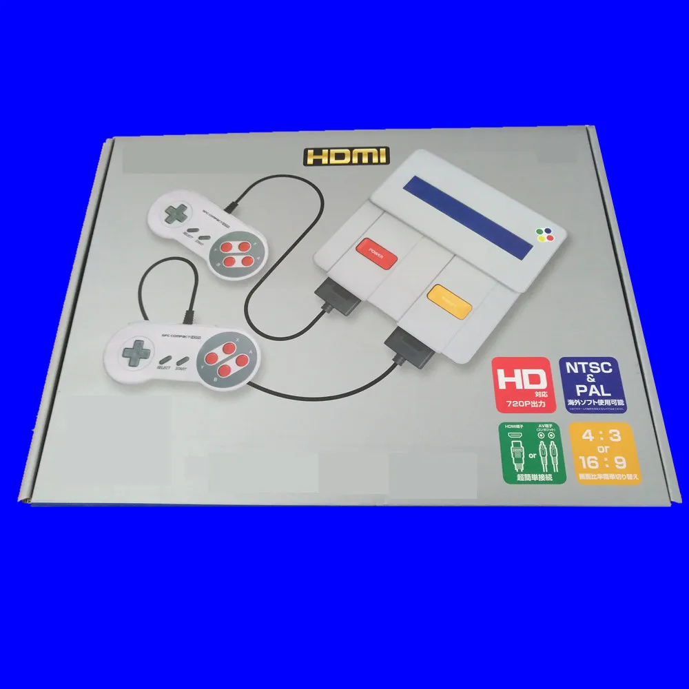 RETROAD HD Видео игровой консоли Высокое Разрешение HDMI ТВ выход для 16it Snes картриджи с 2