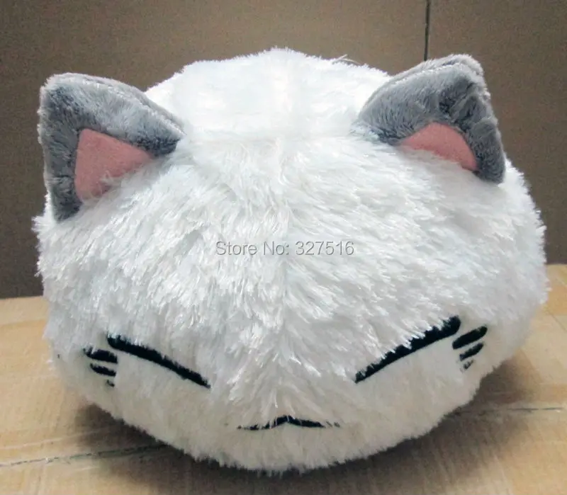 

Wholesale and retail cartoon nemuneko sleeping cat soft plush doll toys cute neko styles cat pillow 38CM free shipping
