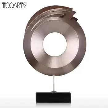 

Tooarts Twist Fiberglass Sculpture Home Decoration Original Design Elegant Modeling Abstract Sculpture Art enfeites para casa