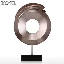 Tooarts Twist Patung Fiberglass Dekorasi Rumah Desain Asli Elegan Model Abstrak Patung Seni Enfeites untuk CASA(China)
