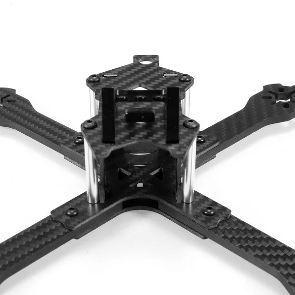 Оригинальный Realacc Lion210 210 мм углеродного волокна 4 Arm FPV Racing X Frame w/5 V & 12V PDB задний