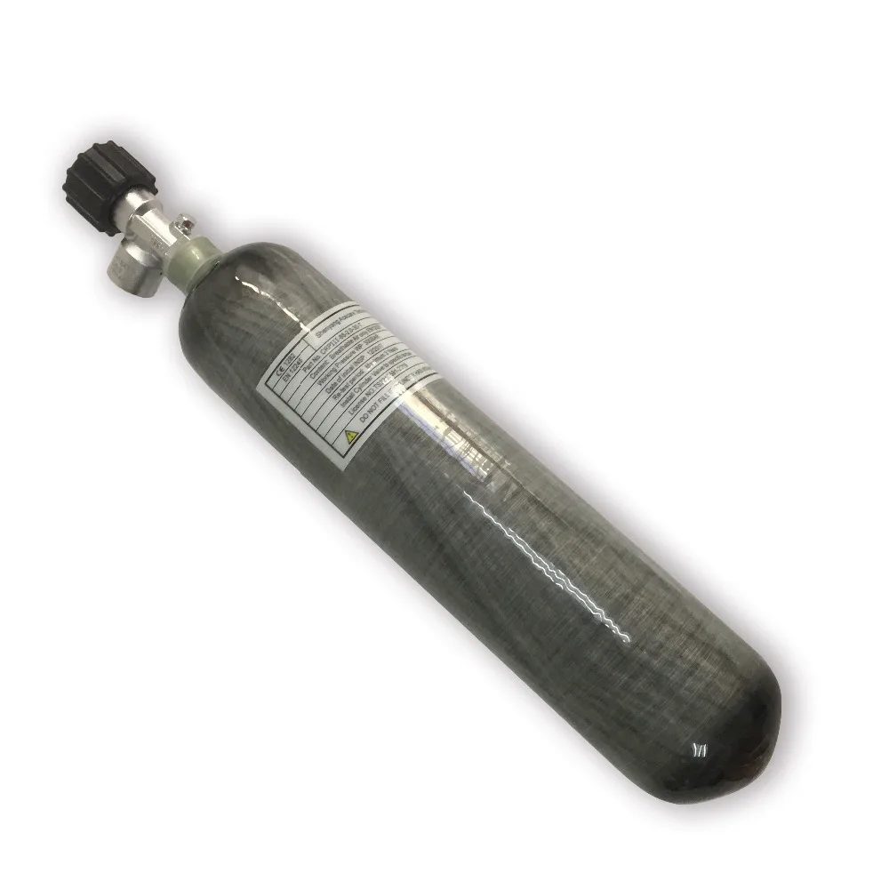 AC10210 воздушный цилиндр из углеродного волокна 2L Ce мини-бак для пейнтбола с