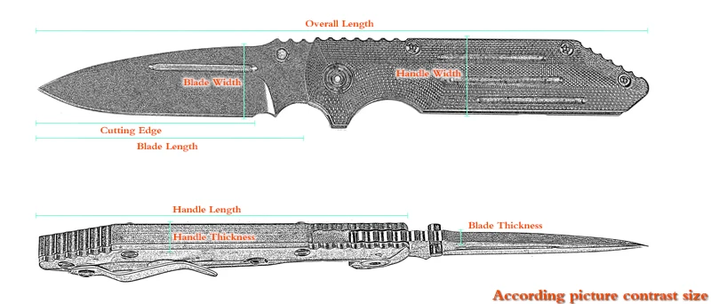 DICORIA QM Qwaiken, складной нож С флиппером, титановая ручка M390, лезвие, шарикоподшипник, для кемпинга, на открытом воздухе, снаряжение для выживания, инструменты для повседневного использования