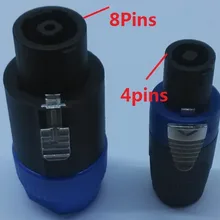 ; набор из 10 шт./лот 8 полюс разъемы Speakon для колонками, 8 контактов аудио разъемами для Горячая распродажа