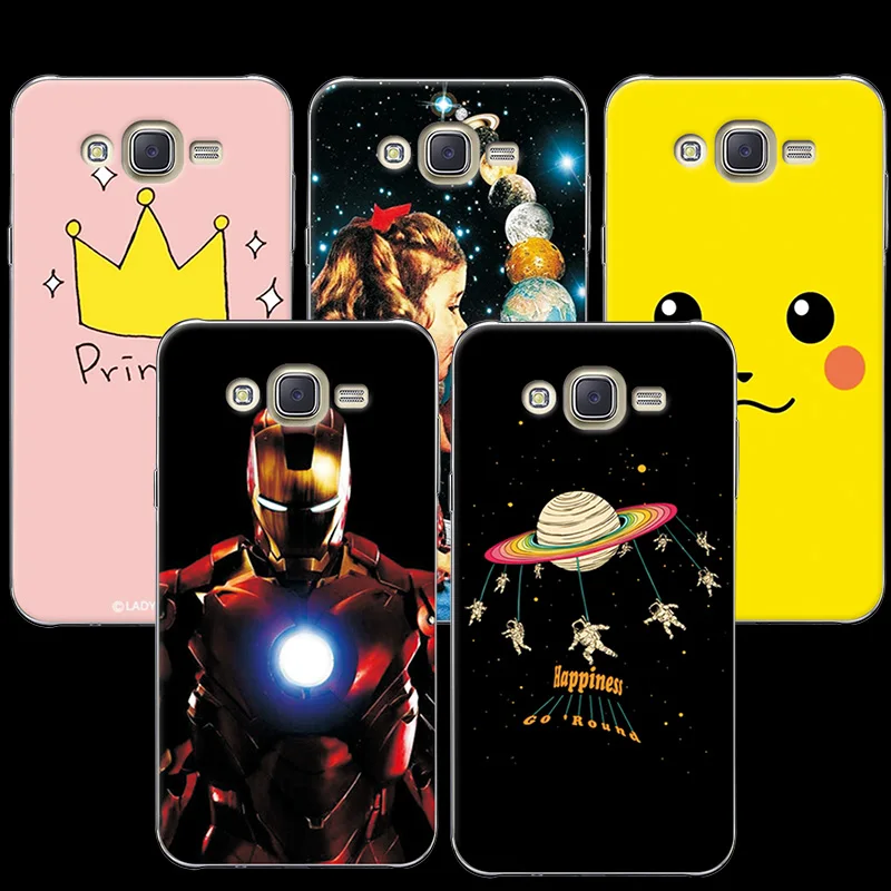 

adlucky Case For Samsung Galaxy J7 Neo J7 Nxt 5.5" Colorful Ample Design Silicone Phone Case Covers For Samsung J7 Neo Fundas