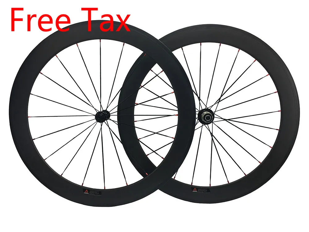 

XDB Shipping Full Carbon Bike Wheels 50mm Clincher 700C Bicycles Wheelset Novatec Powerway Bitex Hub Aero Spokes to Europe