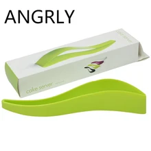 ANGRLY портативный кухонный гаджет инструменты для резки торта пирог пластина-слайсер направляющий резец хлеб ломтерезка инструменты для резки торта конфеты
