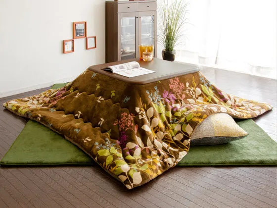 Fu10 Kotatsu Futon Consolador Cobertor Quadrado 190x190 Cm 2 Cores Fu10 Kotatsu Futon Consolador Cobertor