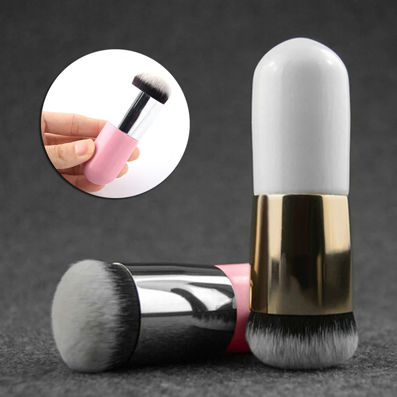 HENLICS 1 шт. порошок кисти контур Фонд кисть BB крем кисти для макияжа Loose Powder Brush