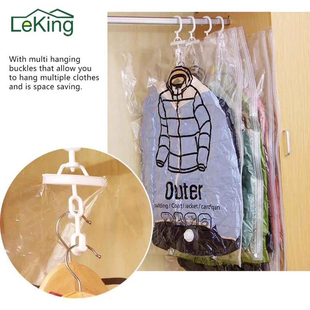 Side Pull Hanging Type Vacuum Compression Bag Hanger Hanging Clothes