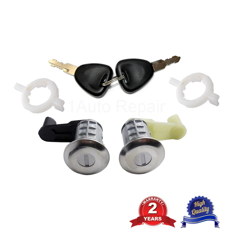 

Left Right Barrel Car Door Lock Cylinder Set for Renault Clio Megane Scenic Master 7701468981 7701468982 7701471311