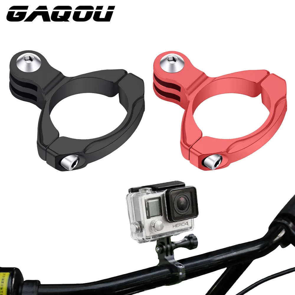 

GAQOU Outdoor Sports Cycling Bike Camera Mount Holder Bike Torch Holder Support Clip Clamp Bike Bicycle Access For GoPro Hero