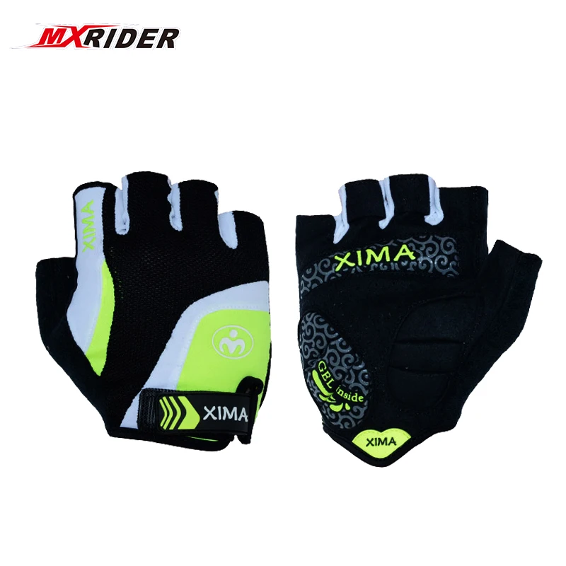 

Cycling Anti-slip Anti-sweat Men Women Half Finger Gloves Breathable Anti-shock Sports Gloves MTB Bike Bicycle Glove