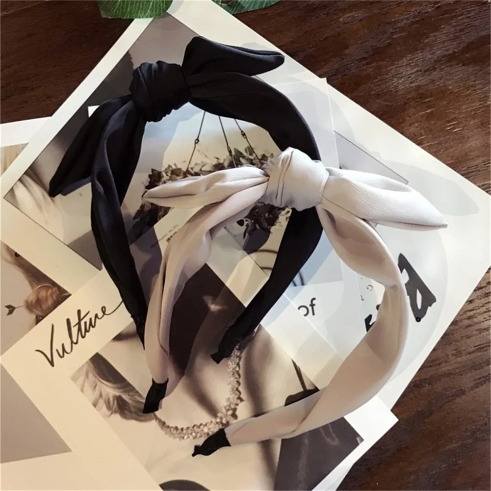 Женские, с бантиком крест HeadbandTwist повязка для волос для девочек; повязка на голову обруч женский головной Убор