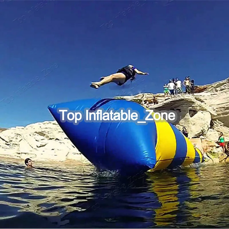 Насос 8x3 м надувные Blob прыжки водно-воздушный мешок воды надувная катапульта надувные водные прыжки подушку