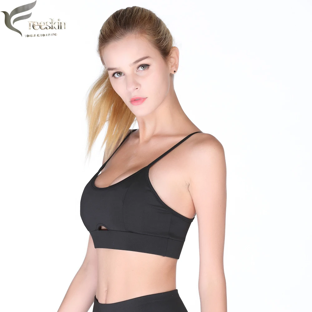 Freeskin Sport Bra Top Running Sports Bra Quick Dry Workout Bra Athletic Gym Fitness Women Brassiere Sport Top Yoga