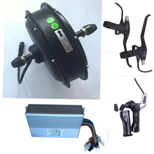 Cheap 1500W 48V electric bike motor kit  electric mountain bike kit  electric motor for bicycle 0