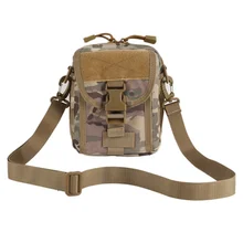 Тактическая Нейлоновая Сумка Molle 600D Водонепроницаемая поясная сумка Пешие прогулки Рыбалка Охота Военная Спортивная поясная Сумка для кемпинга сумка-мессенджер