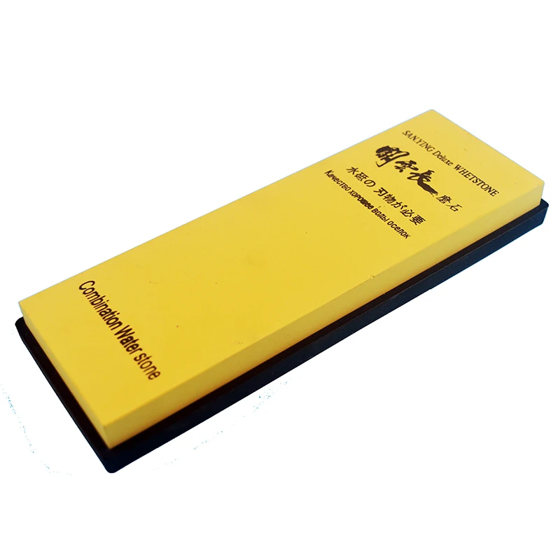 Buy 6000 Grit yellow corundum knife whetstone hone