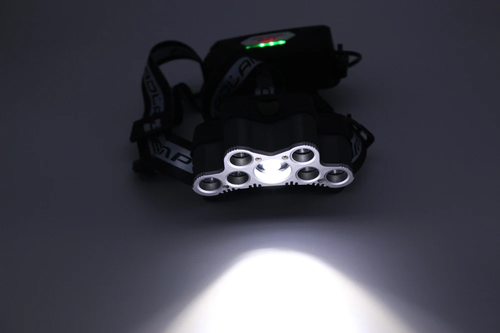 8000 Люмен прямая фара для путешествий Головной фонарь 9X XM-L T6 светодиодный перезаряжаемый яркий фонарь с подсветкой USB