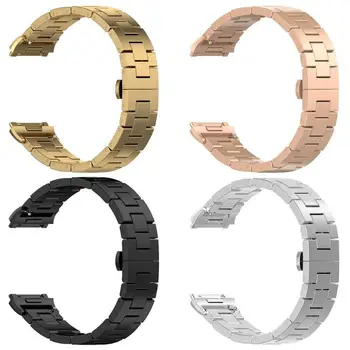 

Stainless Steel Wrist Band Watch Strap Watchbands for Fitbit Ionic Smart Fitness Watch Business Replacement Wristband