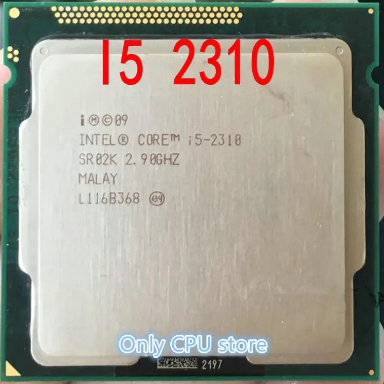 Бесплатная доставка центральный процессор четырёхъядерный 1155 pin 2 9G I5 2310 Pentium