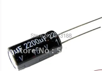 

500pcs/lot 16V 2200uF Electrolytic Capacitor Radial and Low Esr