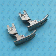 Industrial Sewing Machine Hinged Regular Presser Foot with Extended Heel #P351=52427 2PCS