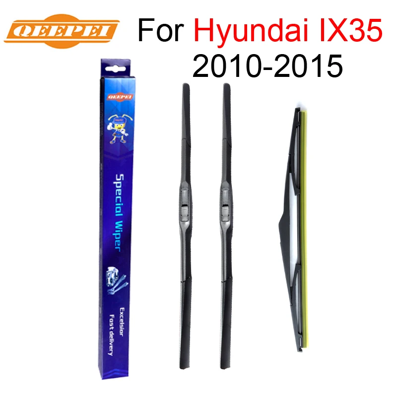 Billig QEEPEI Vorne und Hinten Wischerblatt Arm Für Hyundai IX35 2005 2006 2007 2008 2009 2010 Scheibenwischer Auto Auto zubehör