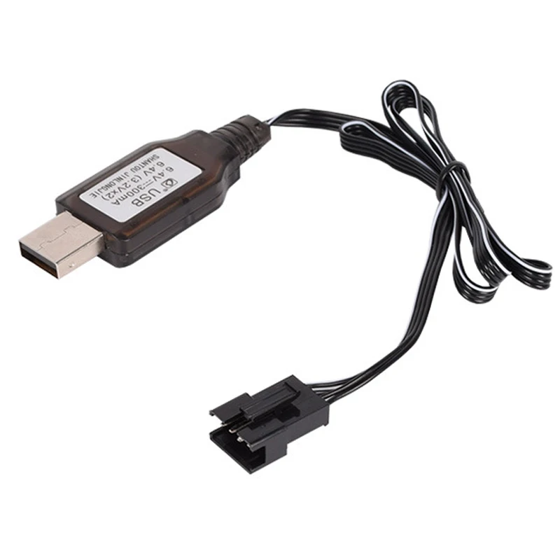 

6.4v (3.2vx2) Charger Li-ion battery SM-4P RC Toys remote control toy SM4P portable USB Charger free shipping