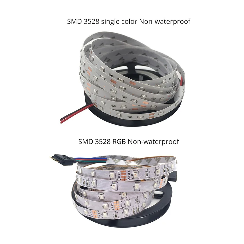 Светодиодная лента RGB 5 м 300 светодиодов 3528 SMD 24 клавиши ИК пульт дистанционного