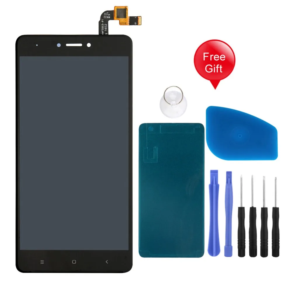 

for xiaomi Redmi Note 4X LCD Display Touch Screen Digitizer Assembly Replacement for Hongmi Note 4X 5.5 Inch with Tape Tools Set