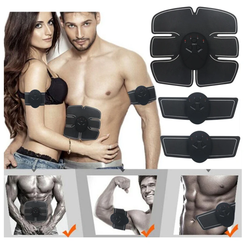 

Abdominal Muscle Trainer Fitness Electronic Muscle Exerciser Machine Sport Abdomen Leg Arm Exercise Toning Gear Gym Equipment