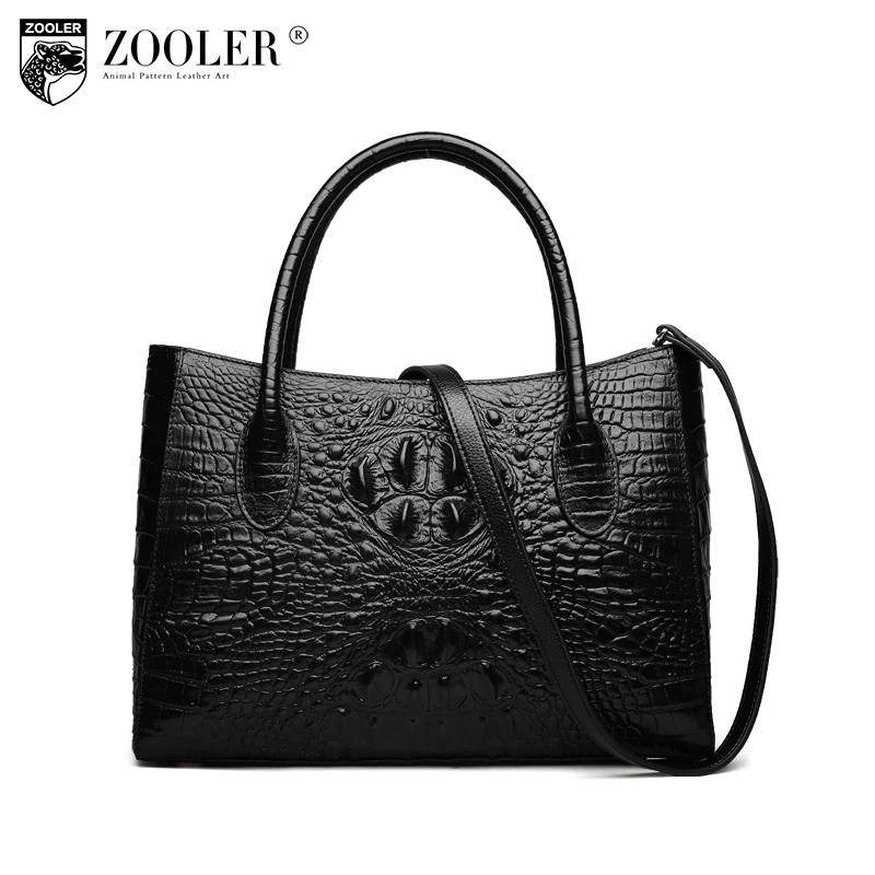 

ZOOLER luxury handbags women bags designer genuine leather bags for women 2017 alligator bag bolsas feminina hot X100