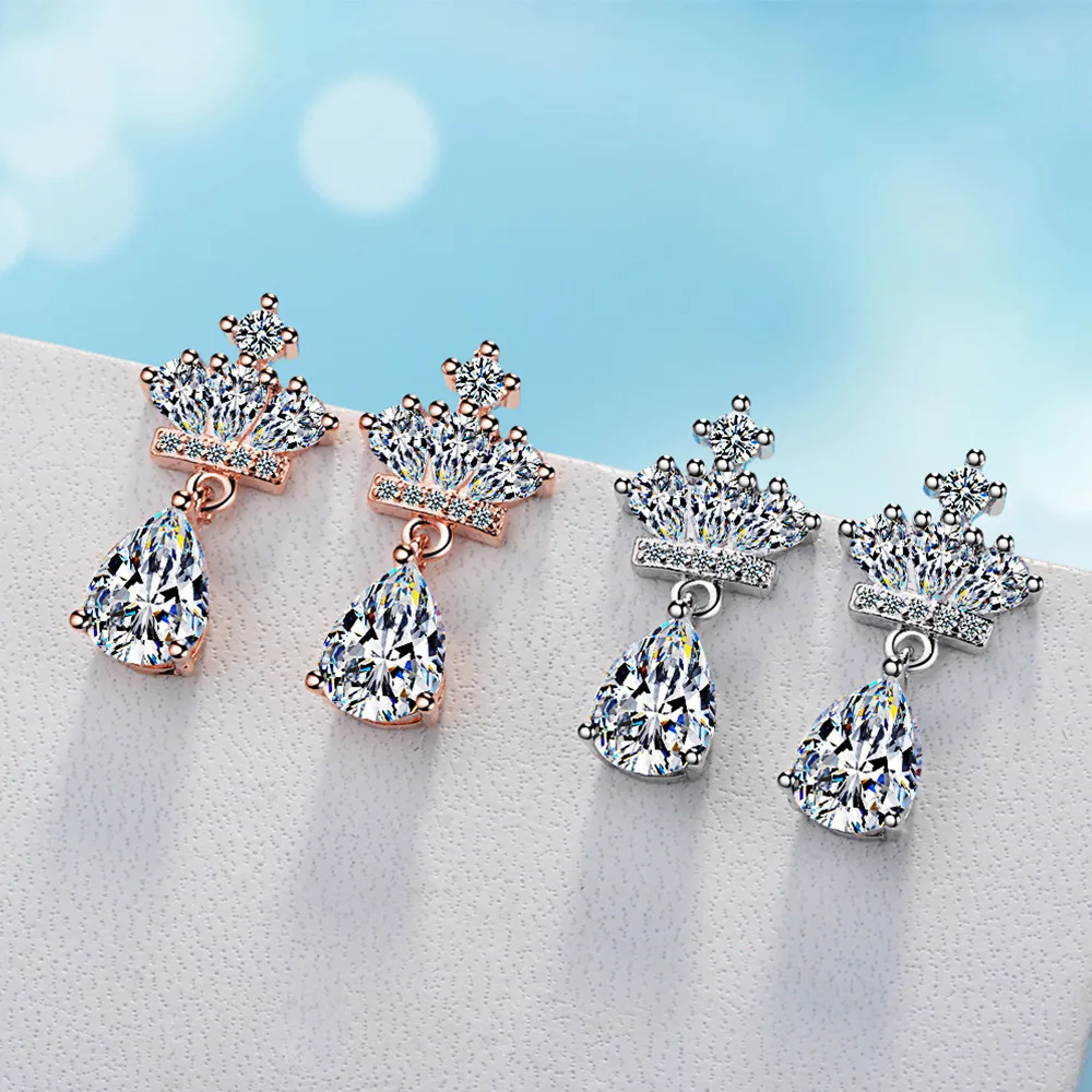 water drop crystal statement earrings jewelry (13)