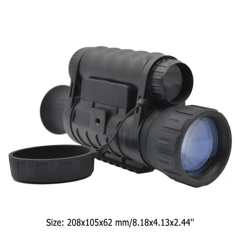 6X50 PDE ночного видения Монокуляр дикой природы 6X50 5MP HD камера Инфракрасный телескоп HD Охота инфракрасный 850NM бинокль