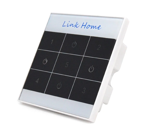 

Link Home Led Control Switch Panel Controller Local 4-Way Switch, External Control 5-Way Switch AC110/220V