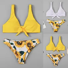 Сексуальный бикини женский купальник пуш-ап купальник крест-накрест бикини с перекрестной шнуровкой набор пляжный купальный костюм одежда Пляжная одежда HX09