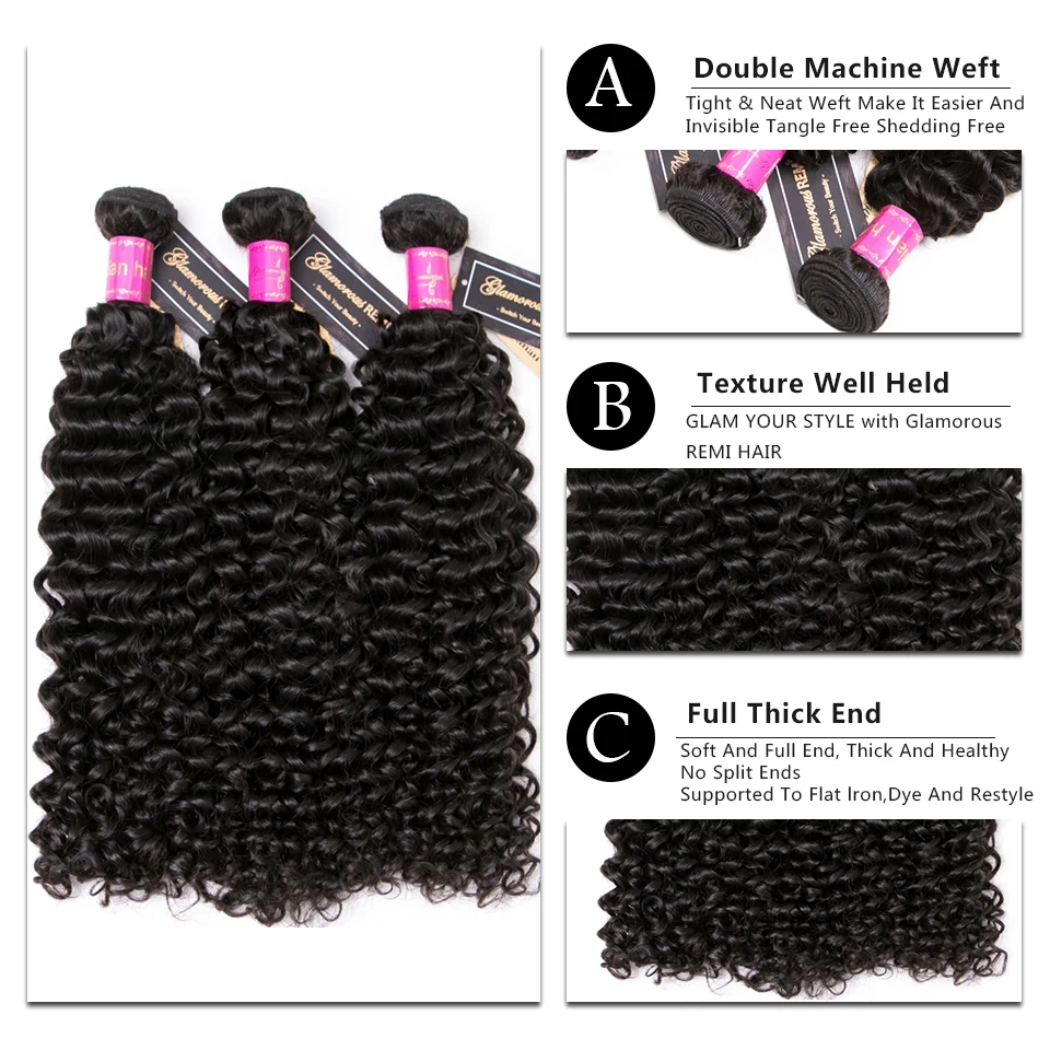 Extensión de cabello humano indio Jerry Curl para mujeres 1/3/4 peice 100% Remy paquetes de tejido de pelo rizado promoción de Color negro Natural Extensión de cabello humano indio Jerry Curl para mujeres 1/3/4 peice 100% Remy paquetes de tejido de pelo rizado promoción de Color negro Natural