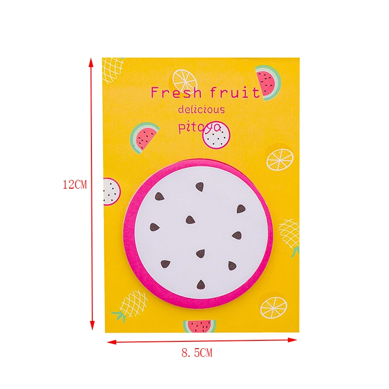 Милый Kawaii креативный маленький свежий фрукты N Times стикер для заметок блокнот планировщик наклейка бумага школьные канцелярские принадлежности