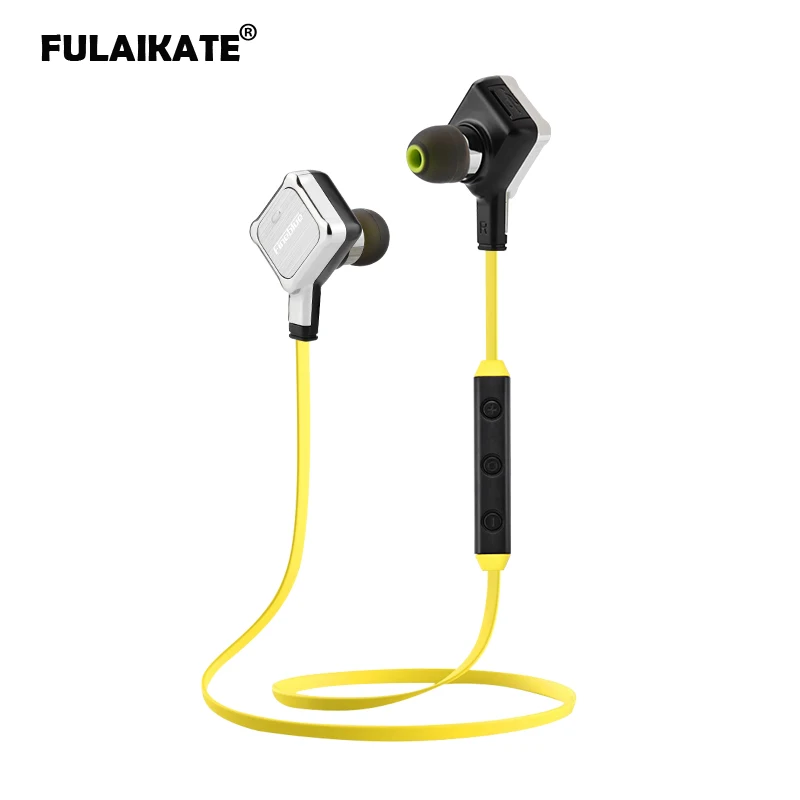 FULAIKATE Sports Neckband Bluetooth Earphone for iPhone Xs Max Xr Wireless Stereo Music Running Headset Sweat Proof Earpiece