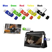 Dual Port Smart Phones OTG USB Flash Drive 64GB Pendrive 32GB Pen Driver Memory Stick Clef USB For Android Multitul disk U901