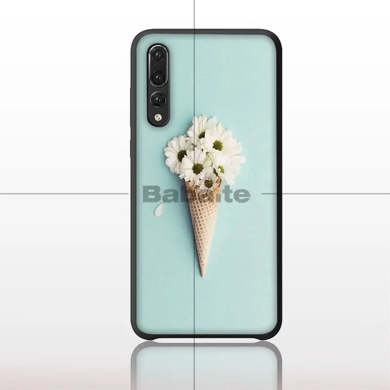 candy colors ice cream Flower Pizza Peony