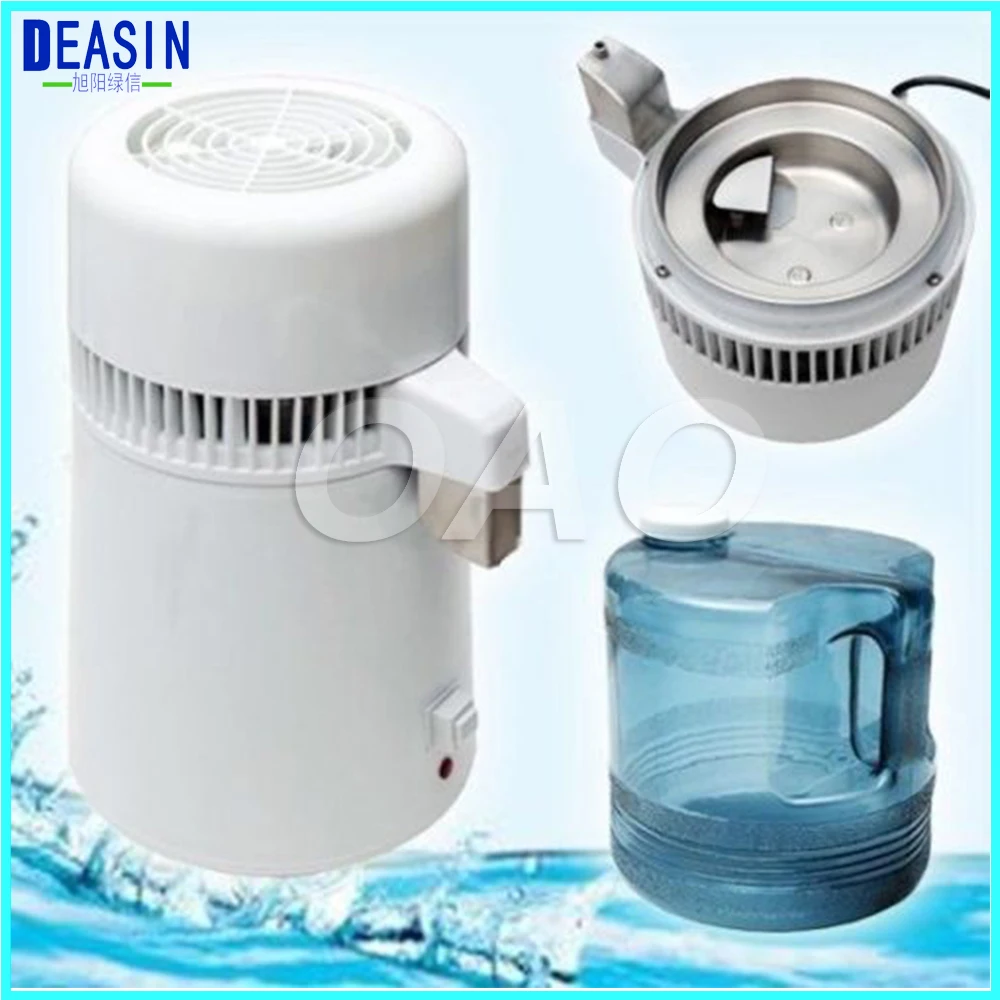 Горячая пинти 1Gal 4L дистиллятор для чистой воды все из нержавеющей стали внутренний