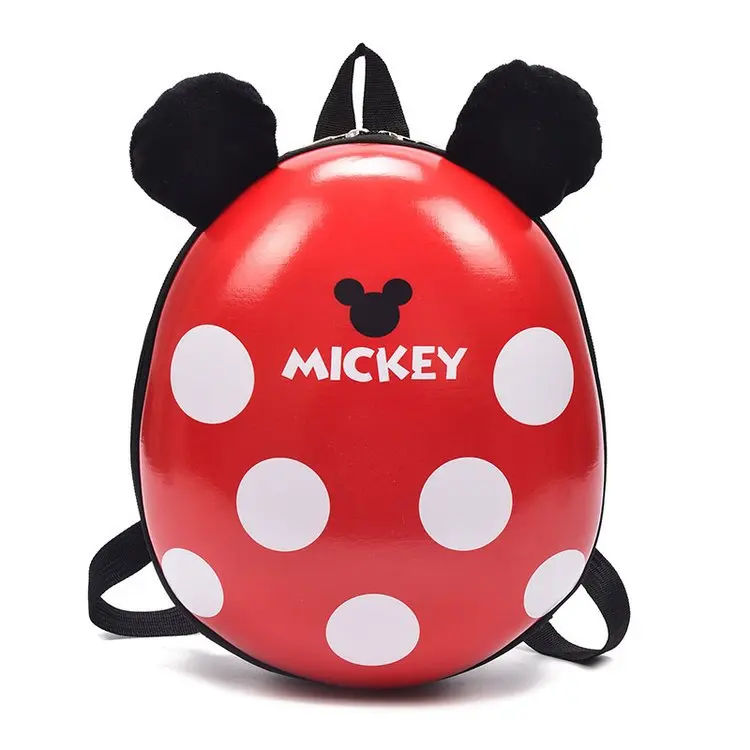 Милый мультяшный рюкзак Микки Маус Disney объемная вместительная школьная сумка в