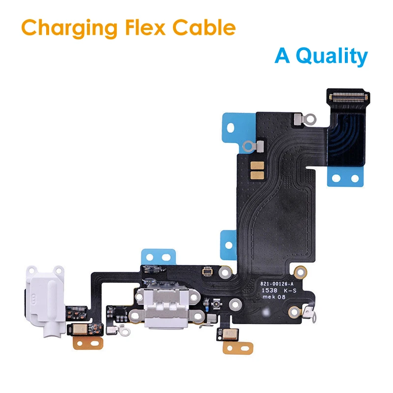 A Quality Replacement Charging Flex Cable for iPhone 6S Plus 5.5 Headphone Jack USB Audio MIC Port Socket Dock iPhone6S | Мобильные