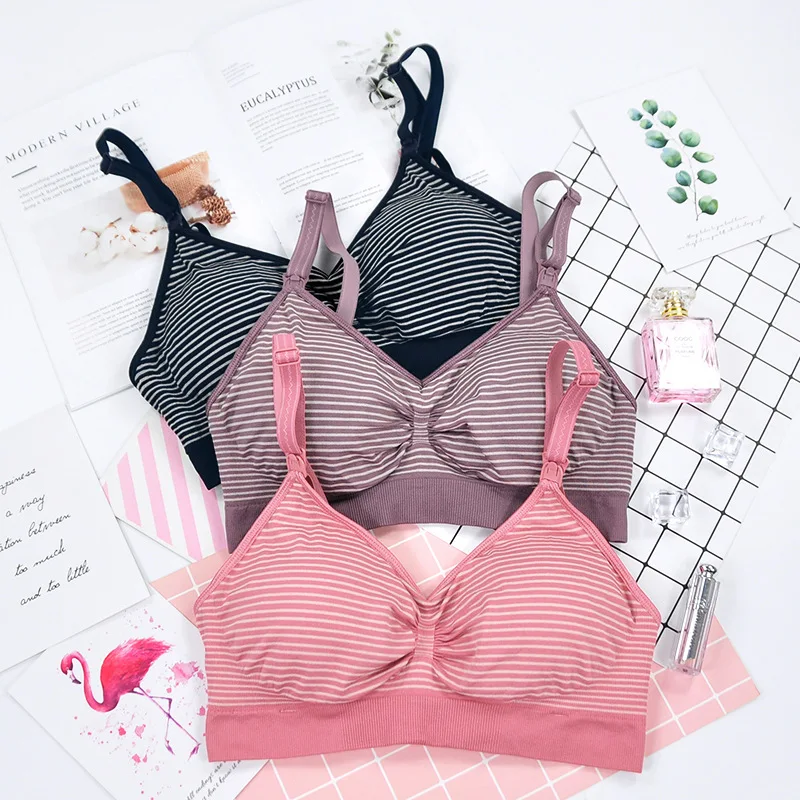 Maternity Bra Pregnancy Clothes Breastfeeding Underwear Pure Cotton Sterile Bras for Nursing Allaitement lactancia 42