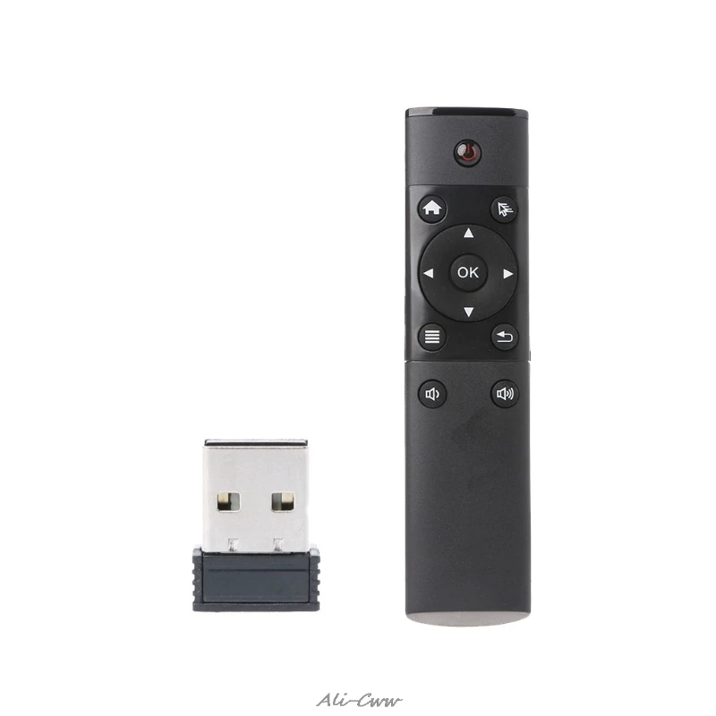2,4 ГГц беспроводной пульт дистанционного управления 12 клавишами Air mouse для Android Windows Mac Smart tv