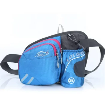

Men Women Lightweight Kettle Waist Pack Fanny Pack Bum Bag Hip Money Hydration Belt For Outdoor Sports Running Cycling S229