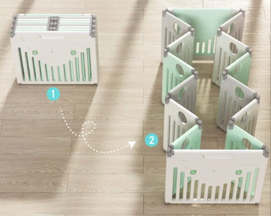 Baby Playpen Folding Arena 64CM Height